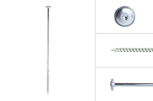 Parafuso Anilha galvanizado 10 x 380 mm Torx 40 - Por peça