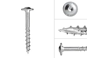 Tellerkopschroeven Verzinkt 10.0 x 80 mm Torx 40 - Per Stuk