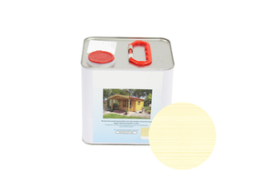 Transparente Holzlasur für Blockhütte & Gartenhaus Farblos (Embadecor) 2,5 Liter