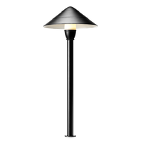 Buitenlamp Staand Zwart 12 Volt met Kap 440 mm - Per Stuk