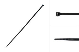 Abrazaderas negras 302 x 4,8 mm - 100 uds.
