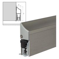 Valdorpel opbouw Aluminium 1000 mm - Per Stuk