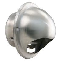 Lüftungshaube 150 mm Edelstahl - pro Stück