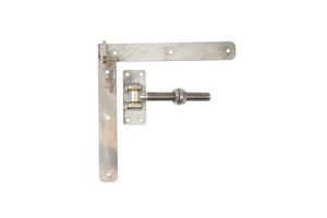 Left-Rotating Stainless Steel Adjustable L-Shaped Strap Hinge of 30 cm - Per Piece