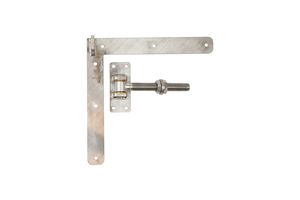 Right-Rotating Stainless Steel Adjustable L-Shaped Strap Hinge of 30 cm - Per Piece