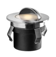 Vlonderspot 12V LED Warm wit 1,2 watt Ø 7 cm - Per Stuk