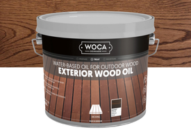 Woca Exterior oil Walnoot - Hout olie voor Thermo, Ayous, Bamboe en meer