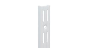 Wandrail voor Dubbel F-systeem 99.5 cm Wit - Per Stuk