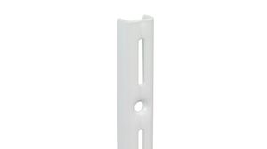 Single F-Rail of 149.5 cm in White for Wall Rail Systems - Per Piece