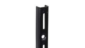 Single F-Rail of 149.5 cm in Black for Wall Rail Systems - Per Piece