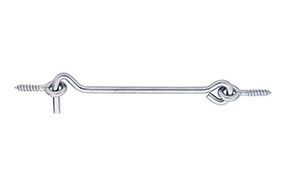 Gate hook 160 mm stainless steel - Per Piece