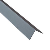 Aluminium Hoekprofiel Antraciet 4.0 x 4.0 x 150 cm - 1.2 mm dik - Per Stuk