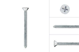 Self-tapping screws Galvanized 4.2 x 25 mm - 200 Pieces