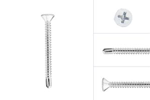 Self-tapping screws with drill point 4.8 x 50 mm Galvanized - 200 Pieces