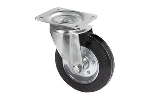 Swivel Castor Wheel 100 mm Steel - Per Stuk