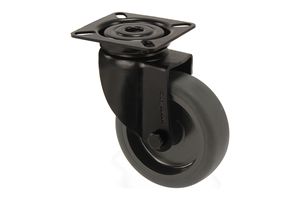 Zwenkwiel Zwart 50 mm - Per Stuk