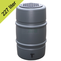 Kunststoff Regentonne 227 Liter - Anthrazit