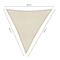 Vela Ombreggiante Triangolare 350 x 400 x 450 cm Bianco Sporco - Al Pezzo