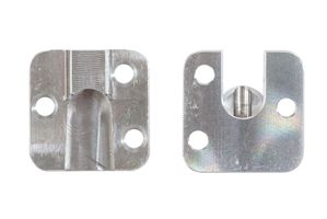 Onzichtbare balkdrager 30 x 30 mm voor blinde balkverbinding - Per Set