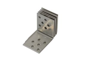 Angle Brackets 50 x 50 mm Stainless Steel - Set of 6