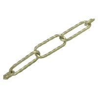 Brass Link Chain 3.4 mm Thick - Per 100 cm