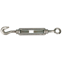 Turnbuckle Hook/Eye Stainless Steel M6 x 90 mm - Per piece