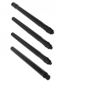 4-delige Metalen Telescoopsteel 4x30cm - Verlengsteel