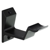Handlaufhalter Schwarz Hohl - Aluminium - Pro Stück