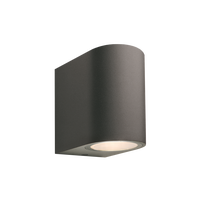 Wandlamp 12 Volt Aluminium Antraciet 78 x 67 mm - Per Stuk