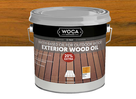 Woca Exterior oil Teak - Hout olie voor Thermo, Ayous, Bamboe en meer!
