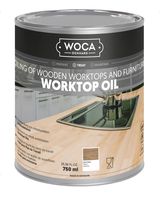 Woca Werkblad olie Naturel 0,75L voor werkbladen, keukenbladen, tafels en meer!