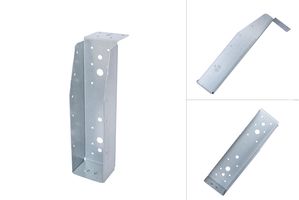 Beam Support Heavy with flange Galvanized for 7 x 27 cm Beams - Per Piece