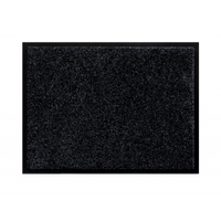 Sauberlaufmatte Schwarz 40 x 60 cm - Fußmatte 9,5 mm dick