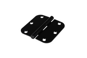 Ceniere Nere con Perno Estraibile ed Angoli Arrotondati 89x89 mm - set 2 pezzi