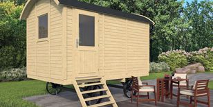 Zirkuswagen aus Holz