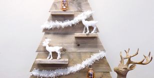 Houten Kerstboom Steigerhout 170 cm