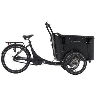 Vogue Superior Deluxe Elektrische Bakfiets 8 Speed Matt Black Black-min.jpg
