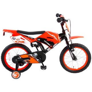 Volare Motorbike Kinderfiets - Jongens - 16 inch - Oranje - 95p afgemonteerd 640-min.jpg