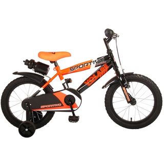 Volare Sportivo Kinderfiets - Jongens - 16 inch - Neon Oranje Zwart 640-min.jpg