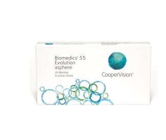CooperVision Biomedics 55 Evolution 6pack 1 sterkte