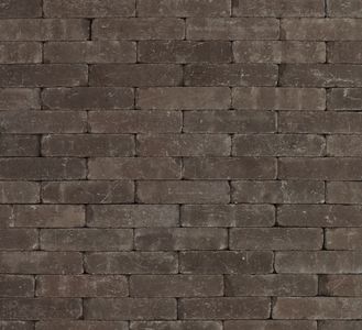 Waalformaat klinkers Tambour 20x5x7cm Mangaan getrommeld