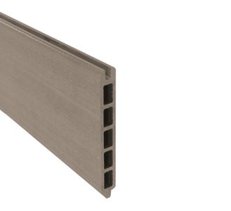 Profiel WPC schuttingplank 21 x 160 mm fun fence multigrey light