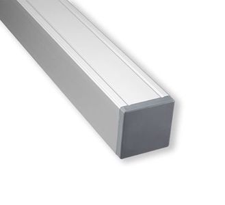 aluminium-pfosten-hellgrau