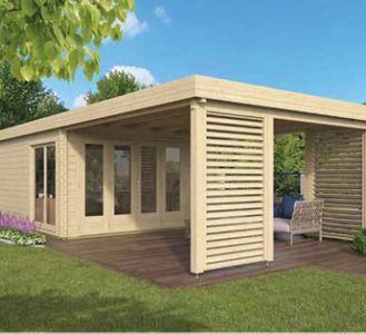 Modernes Blockhaus Casper