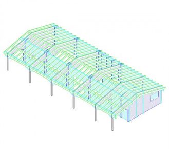 kantine gebouw hout prefab