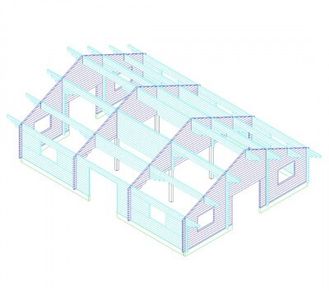 Maatwerk houten schuur prefab
