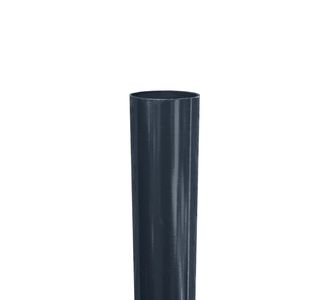 Dubbelstaafmat Paal Antraciet Grijs 6 cm Diameter