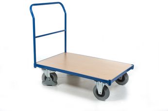 Variofit Plateauwagen 112x70x101cm met duwbeugel