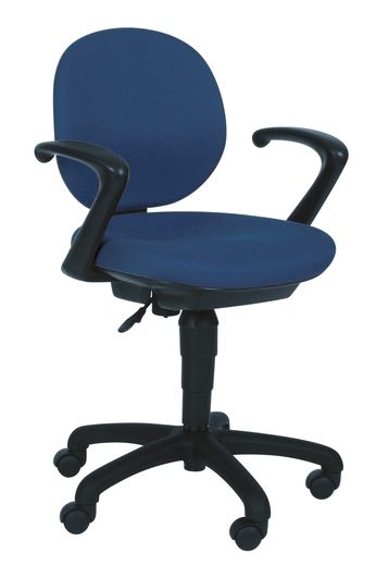 Bureaustoel euroseats Blauw