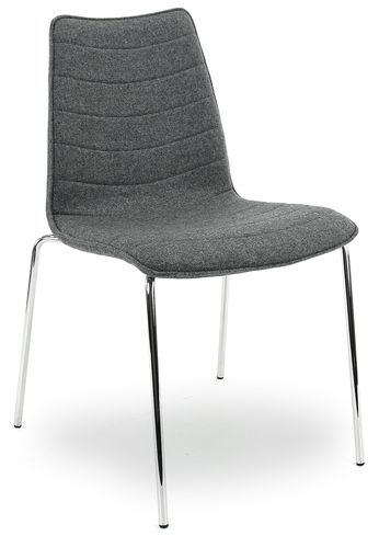 Middengrijs Designstoel